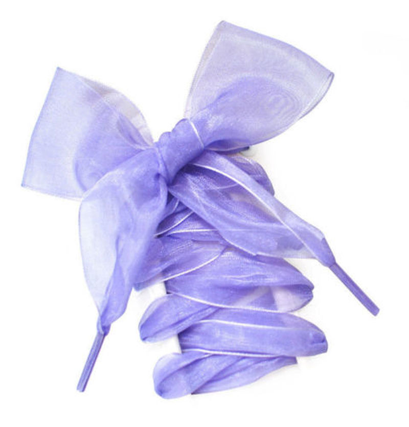 Cặp dây giày thể thao thắt nơ trang trí 2.5cm thời trang