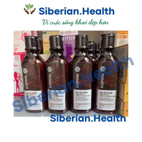 Dầu massage Balsam - Dầu thơm Siberian Pure Herbs Collection Extra Rich Massage Balsam - Siberian Wellness - 250ml