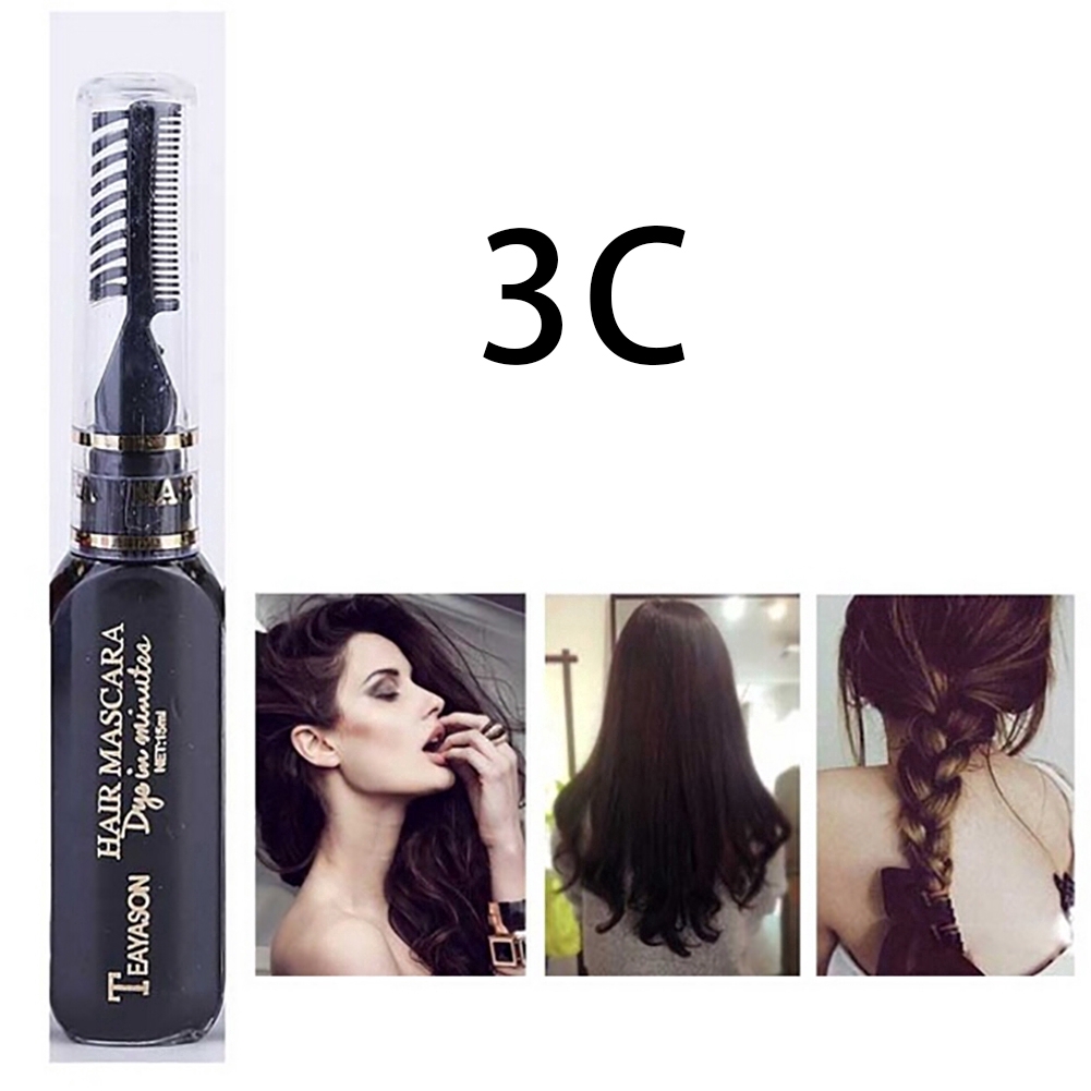 Mascara nhuộm tóc 8 màu DIY không độc hại