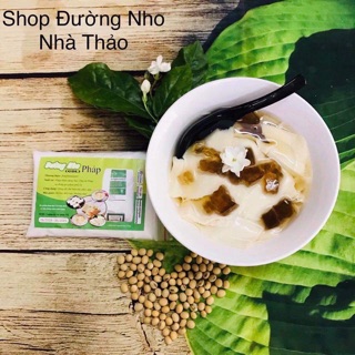CB 500g đường nho Pháp+500g thạch găng+ sương sáo + rau câu+hoa nhài+túi lọc