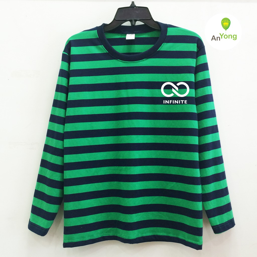 Áo thun INFINITE sọc tay dài