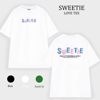 Áo thun SWEETIE LOVE Tee - Trắng - Unisex - Full Box