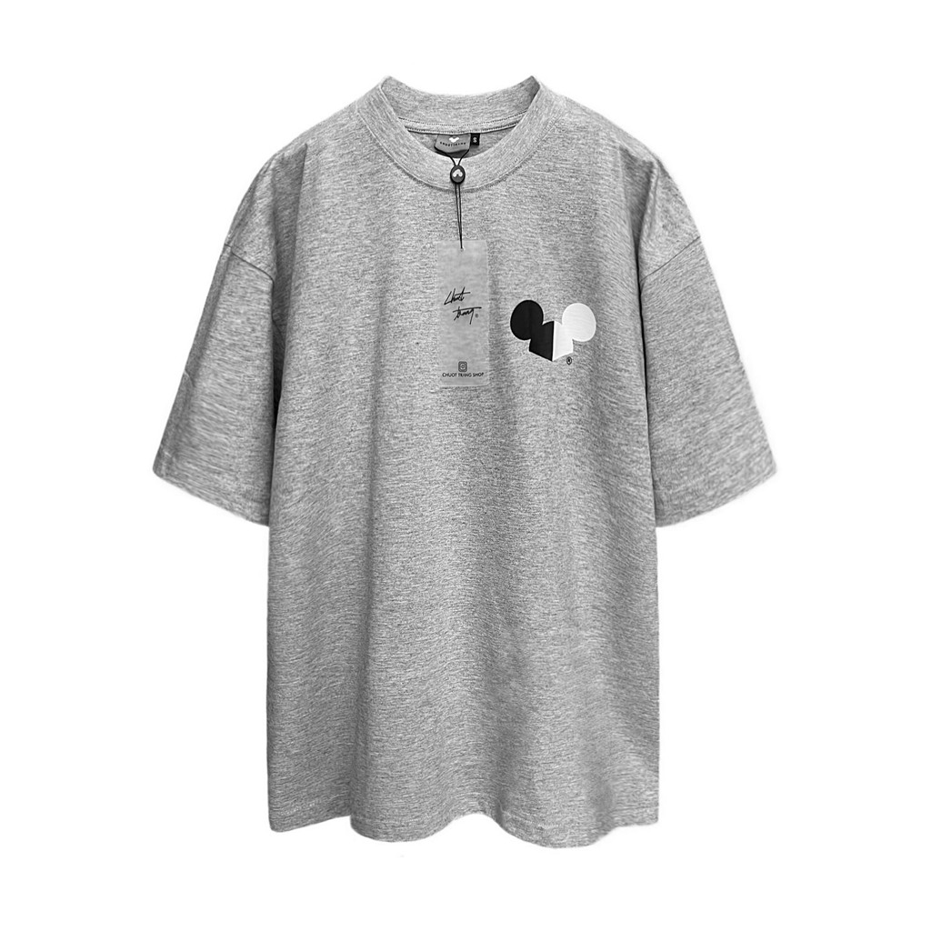 ÁO THUN BIG LOGO /xám CHUOTTRANG