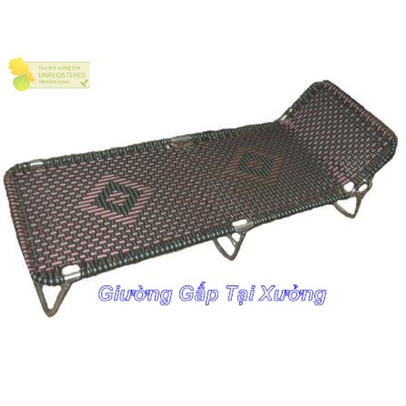 Giường Gấp Văn Phòng Tại xưởng khung tròn. | BigBuy360 - bigbuy360.vn