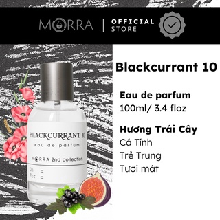 Nước Hoa Unisex Morra BlackCurrant 10 Dung Tích 100ml Nguyên Liệu Nhập Pháp Hương Thơm Cá Tính, Tươi Mát, Trẻ Trung