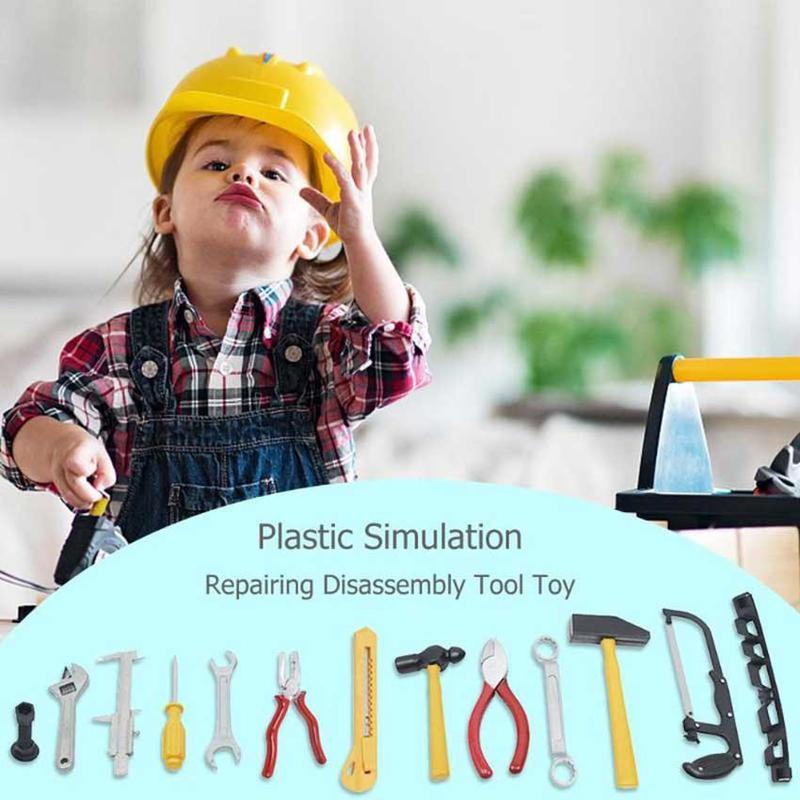Bộ đồ chơi dụng cụ xây dựng HYG Toys bằng nhựa dành cho bé tập sửa chữa và tháo lắp