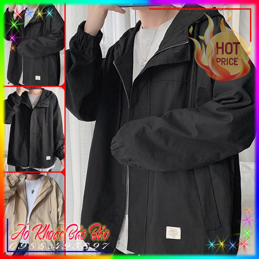 ÁO KHOÁC KAKI 2 Lớp Form Rộng (M560 - Có 2XL dưới 90kg) | BigBuy360 - bigbuy360.vn
