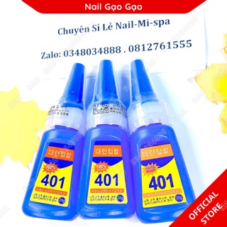 Keo 401 gắn móng siêu chắc 20g