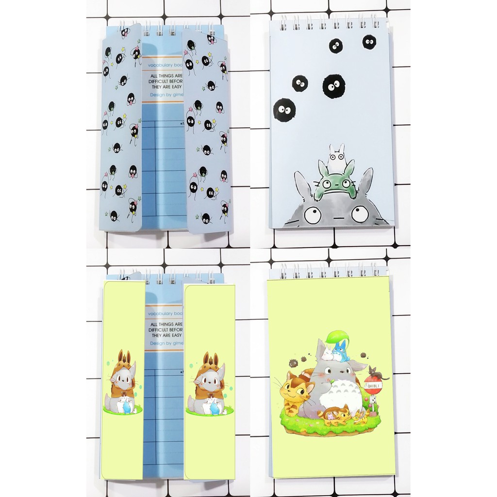 sổ từ vựng totoro TVI6 sổ tay dễ thương