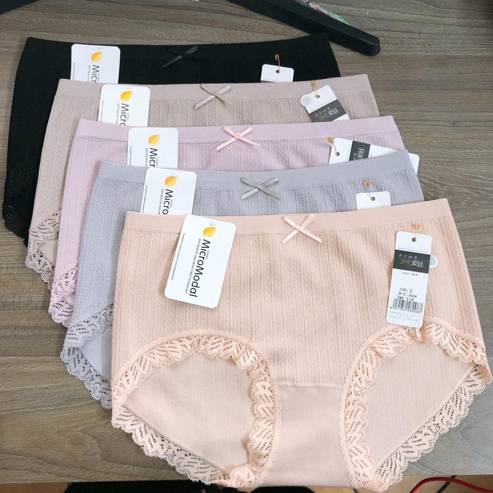 Quần lót cotton thun cỡ lớn siêu co dãn M1