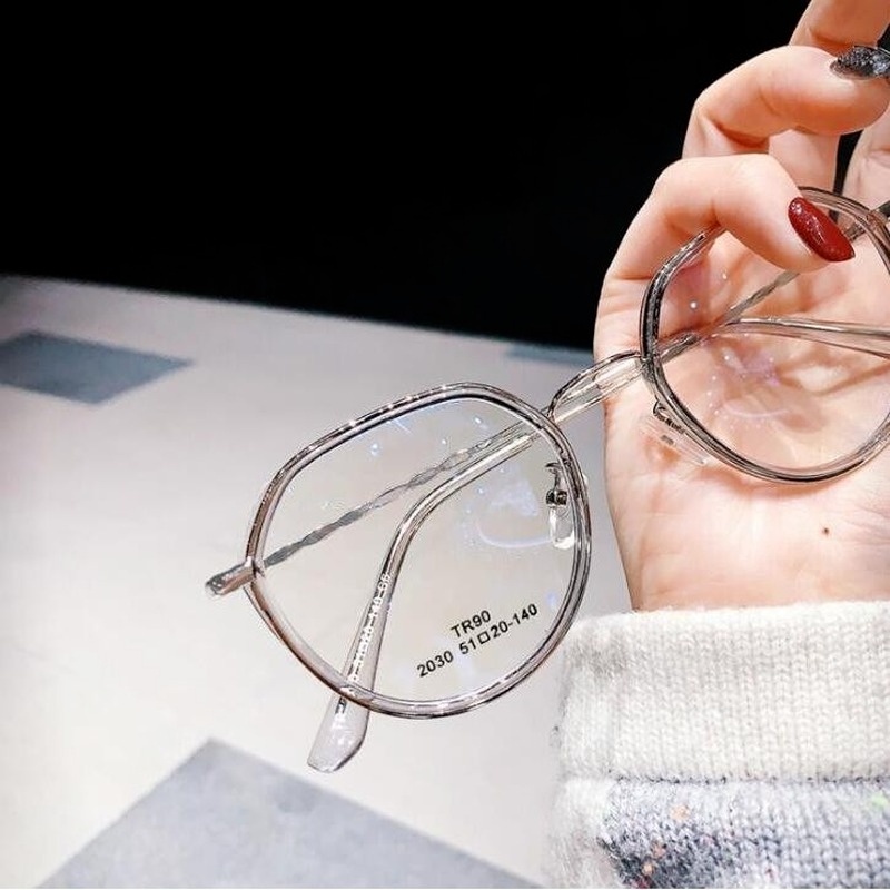 Mắt Kính Đọc Sách Có Gọng Chống Ánh Sáng Xanh Chống Bức Xạ Thời Trang Hàn Quốc