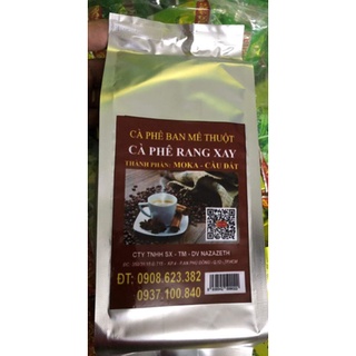 Caphe rang xay moka -cầu đất 500g