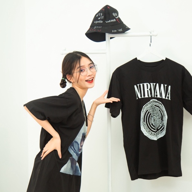 Áo Thun ADLV Sơn Tùng, Nirvana Unisex - Áo Thun Nam Nữ Form Rộng Siêu Hot  - URBAN STORE