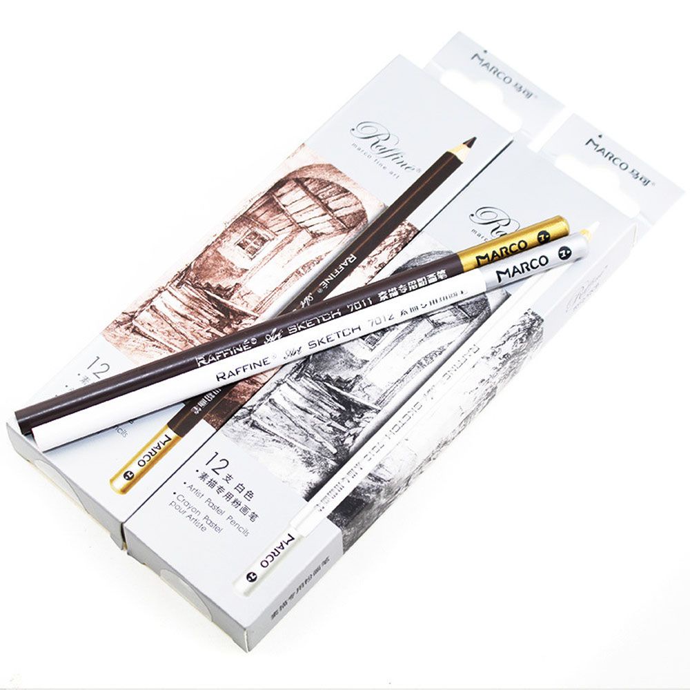 Bút Chì Mềm Không Độc Hại Nhiều Màu Sắc Dùng Vẽ Tranh Chuyên Nghiệp