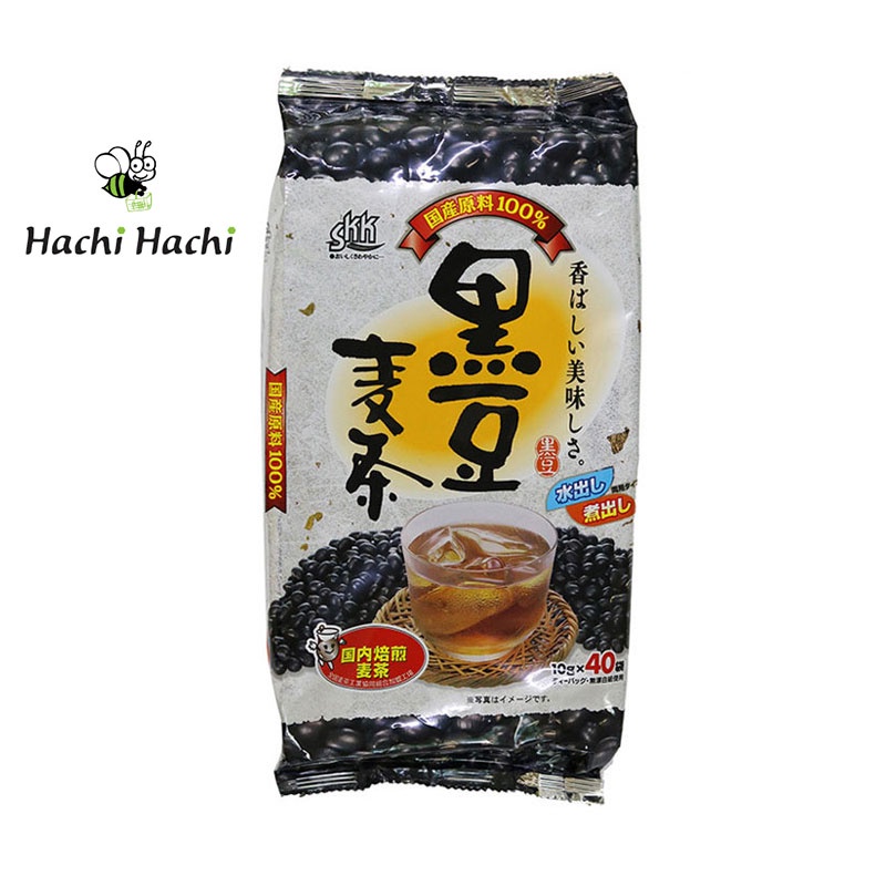 Trà đậu đen lúa mạch SKK, thanh nhiệt cơ thể (10g x 40 gói) - Hachi Hachi Japan Shop