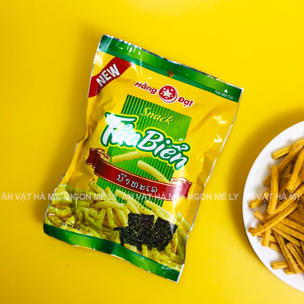 Snack vị tảo biển đồ ăn vặt Hà My