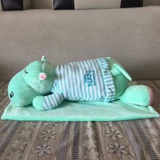 Mền gối con hà mã