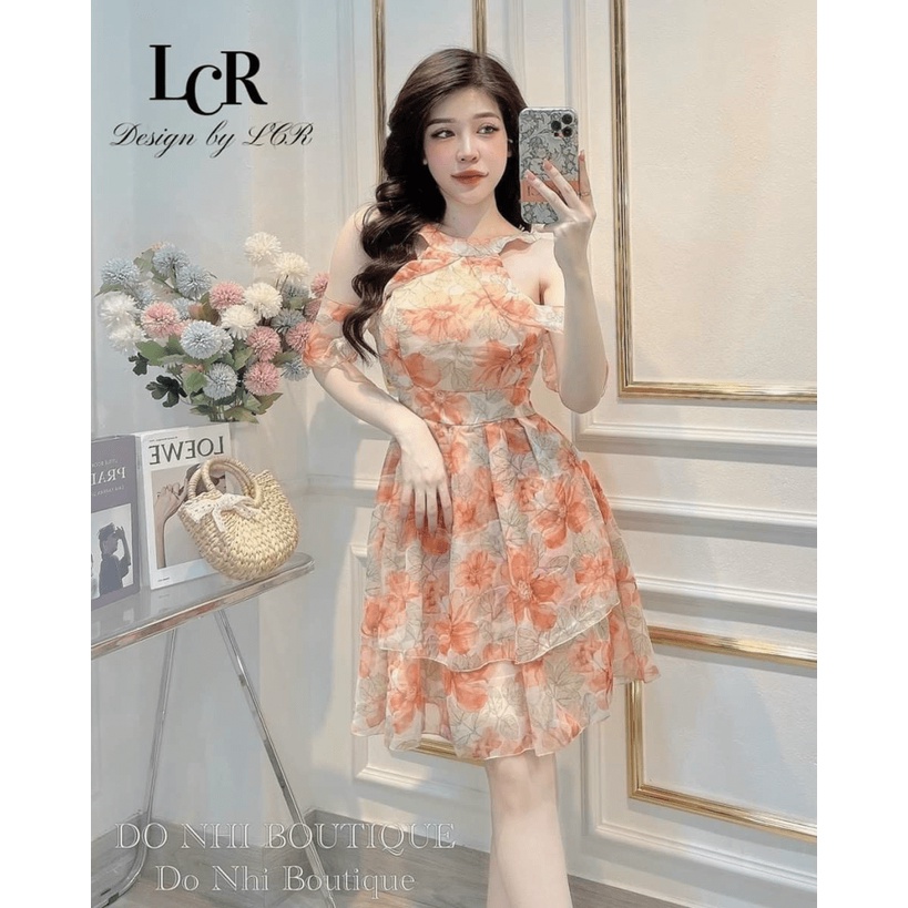 ĐẦM VOAN CỔ YẾM RỚT VAI CHIỀU NAY CÓ TRẬN MƯA RÀO MUA QUẦN ÁO ĐẸP BUỒN NÀO CŨNG QUA UP Thời Trang HHP Fashion