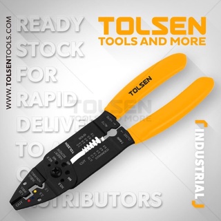 Kìm tuốt dây bấm cos đa năng 8.5inch Tolsen 38052