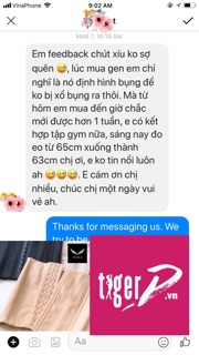 Gen nịt bụng móc cài Tiger D