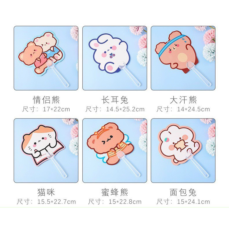 Quạt cầm tay hoạt hình dễ thương | BigBuy360 - bigbuy360.vn