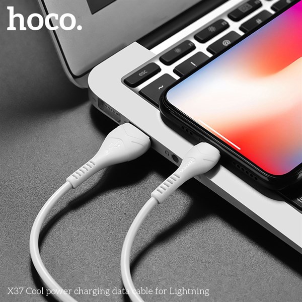 Cáp sạc nhanh iPhone Lightning Hoco X37 1m - Hàng Chính Hãng