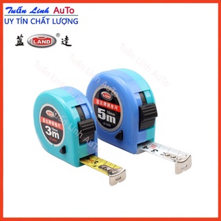 Thước kéo lỗ ban, 5m, 7.5m nền trắng, chữ sắc nét