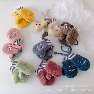Găng Tay Len Giữ Ấm Mùa Đông Cho Bé Siêu Kute