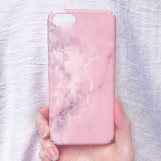 Ốp Điện Thoại Vân Đá Cẩm Thạch Hồng - Marble Case