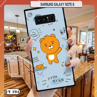 Ốp lưng nhám Samsung Galaxy Note 8 in hình