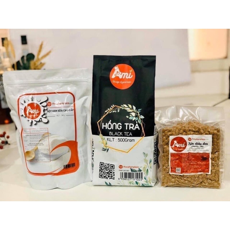 Set trà sữa ami