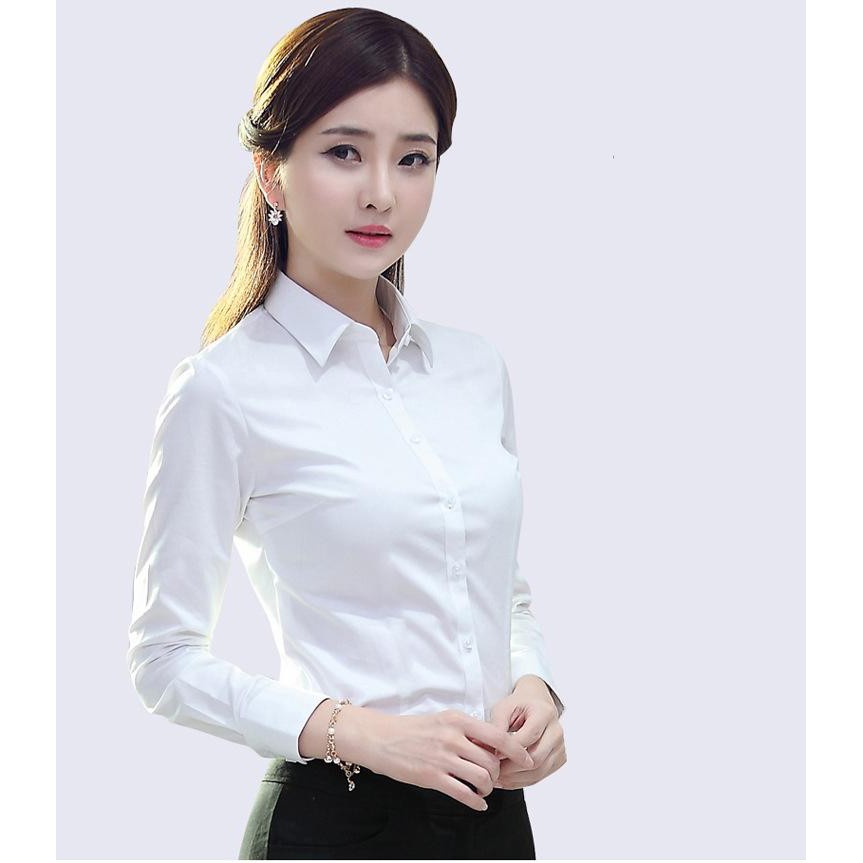  Sơ Mi Trắng cổ đức truyền thống nhiều màu