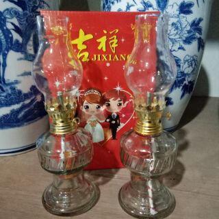 ĐÈN DẦU THỦY TINH CAO CẤP ( 2 ĐÈN)