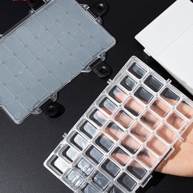 khay 36 ô đựng bột nail,khay đựng charm cũng được