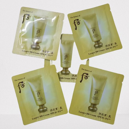 Gói Kem nền Luxury BB Cream Hoàng Cung Cao Cấp Whoo 1ml | BigBuy360 - bigbuy360.vn