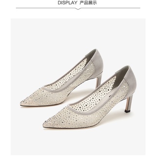 [Order] Giày cao gót Daphne đính đá lấp lánh dự tiệc