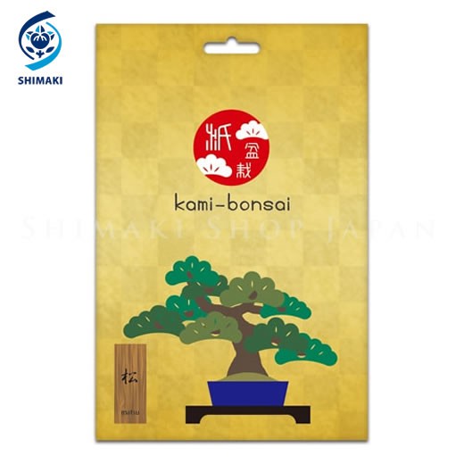 Bộ kit mô hình Kami-bonsai Nhật Bản (mô hình cây bonsai bằng giấy)