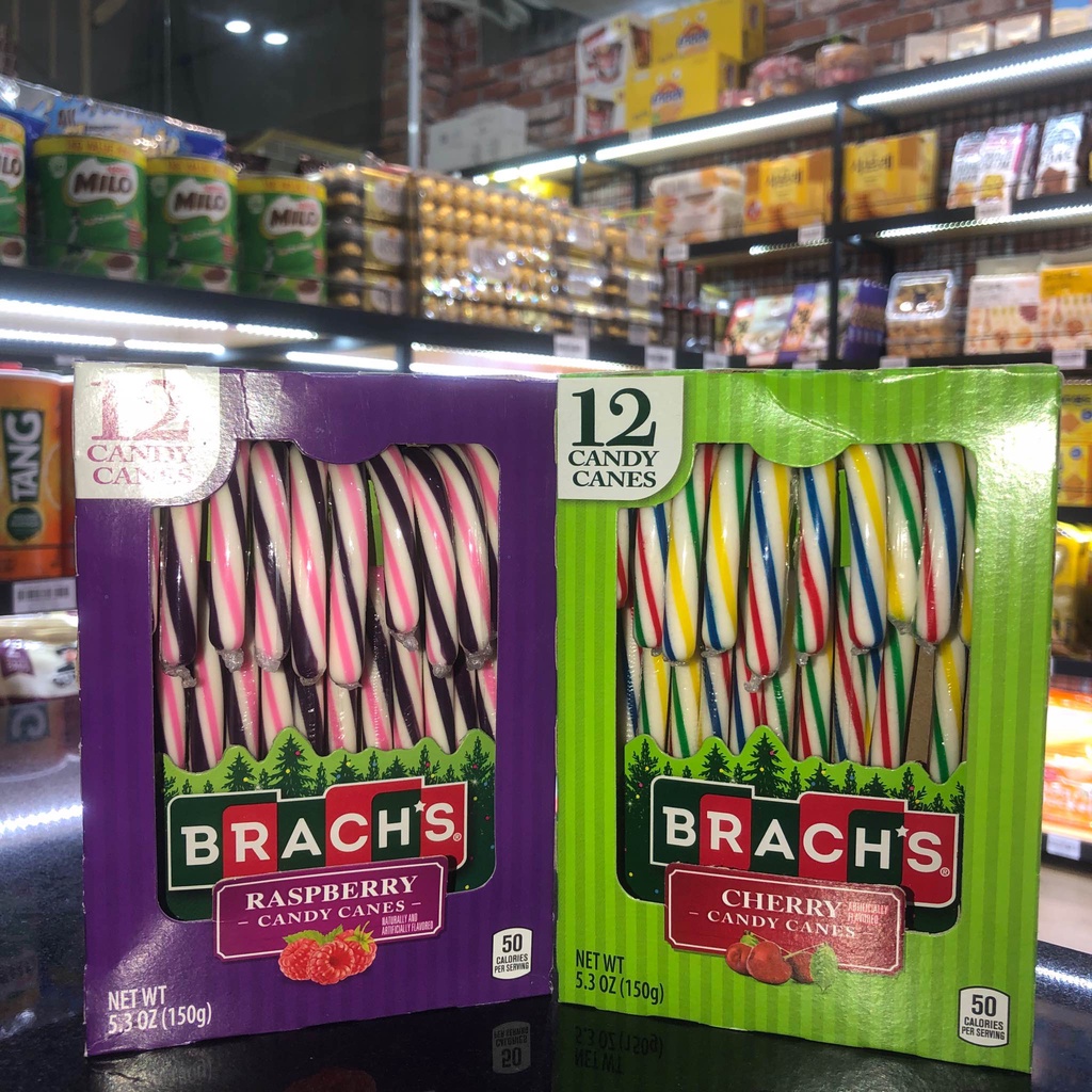 Kẹo Cây Gậy Brach's Candy Canes của Mỹ