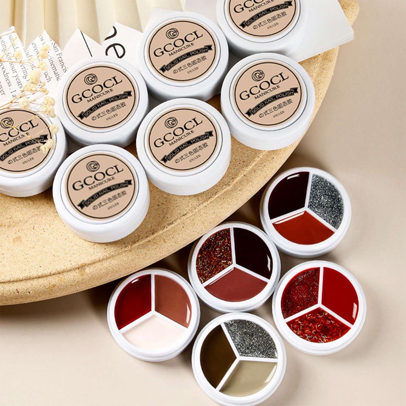 [Hàng mới về] Gel sơn móng 3 màu lựa chọn lâu trôi