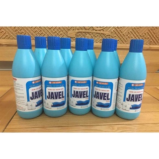 1 thùng (12 chai) nước tẩy javel 1 lít, nước tẩy trắng quần áo javel, nước tẩy đa năng