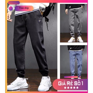 Quần jean nam trơn, quần bò nam trơn co giãn thời trang jun fashion jn01