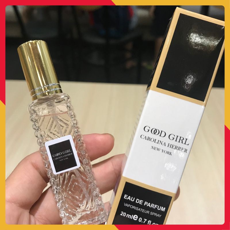 Nước Hoa mini Good Girl 20ml 6D Hương Thơm Quyến Rũ Thơm Lâu 12h Nước Hoa Nữ, Bảo Hành 12 tháng | Thế Giới Skin Care