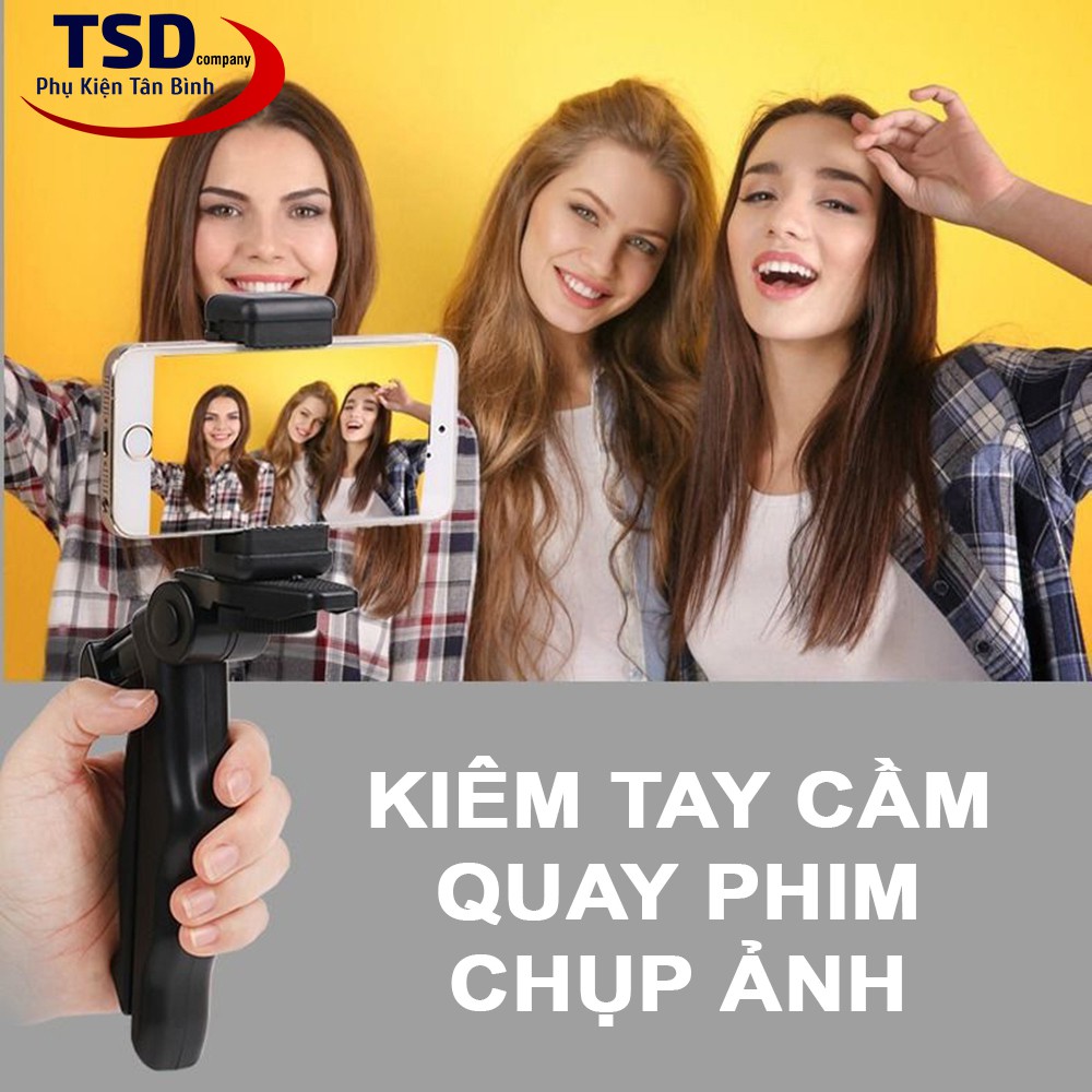 Combo Tripod Mini Beauty Legs Tặng Kèm Remote Chụp Hình Cho Điện Thoại, Máy Ảnh Kiêm Giá Đỡ Điện Thoại Xem Phim | BigBuy360 - bigbuy360.vn