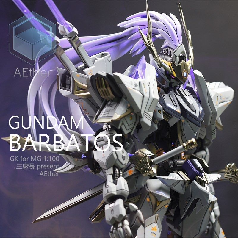 HÀNG SẴN - Mô hình Resin MG Barbatos Mã Siêu AETHER (CÓ NHẬN SƠN THÀNH PHẨM) | tunghondaGamer
