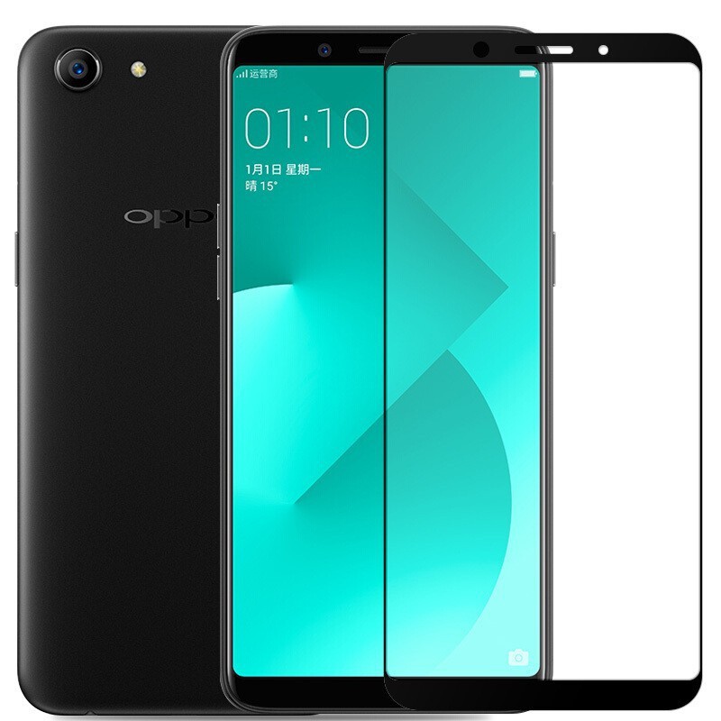 Kính cường lực bảo vệ toàn màn hình có viền màu cho OPPO A83