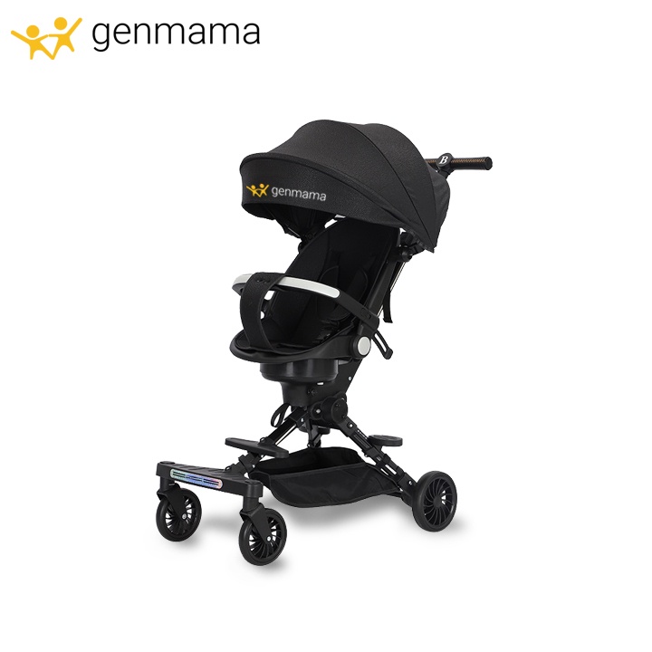 Xe Đẩy Gấp Gọn Đảo Chiều Cao Cấp Ghế Xoay 360 độ,Xe đẩy cho bé siêu nhẹ gấp gọn đa năng có mái che