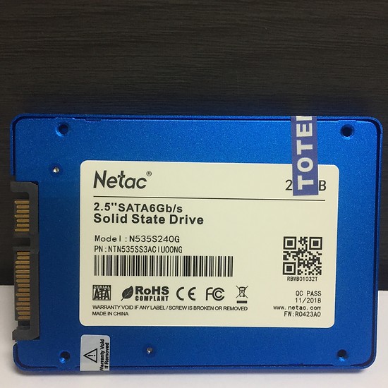 Ổ cứng SSD 240G NetacBảo hành 36 T( Dùng cho Laptopmáy tính bàn )