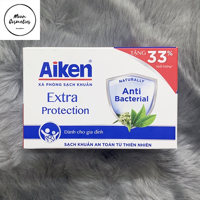 Xà Bông Cục Aiken Sạch Khuẩn 90g Tặng 30g | BigBuy360 - bigbuy360.vn