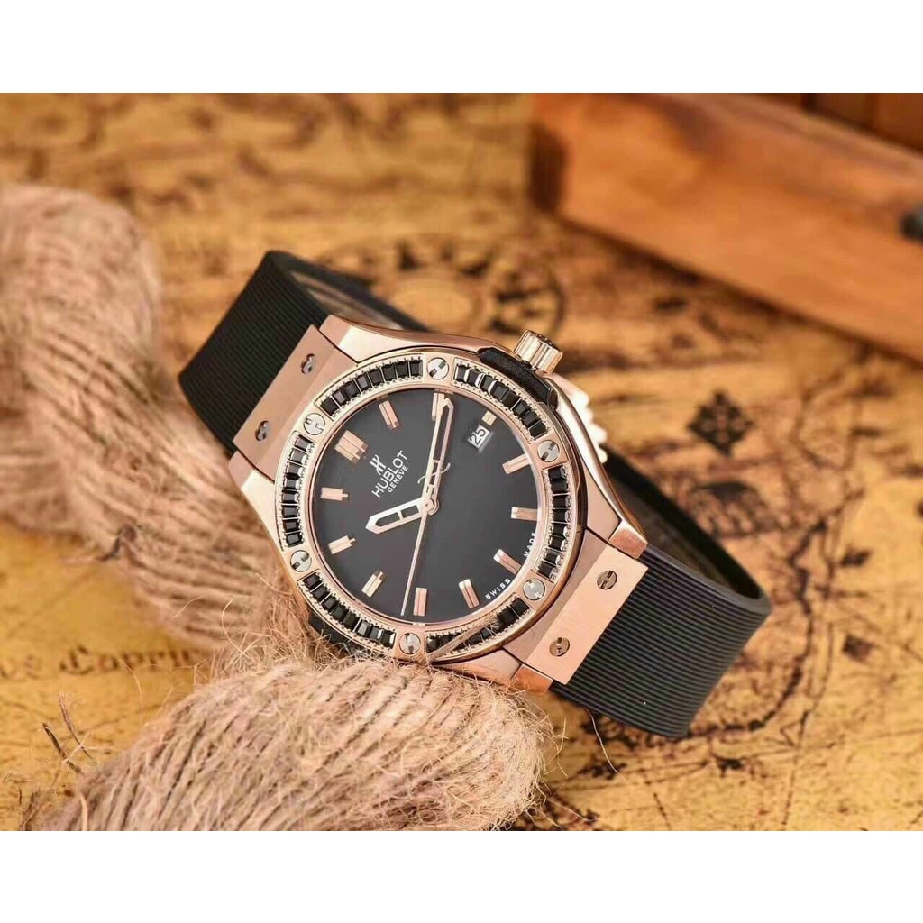 [FULL BOX] [Đủ Màu] Đồng Hồ Nữ HB BIGBANG Viền Đá-34mm- máy quazt , Chống Nước- Bảo Hành 24 Tháng | BigBuy360 - bigbuy360.vn