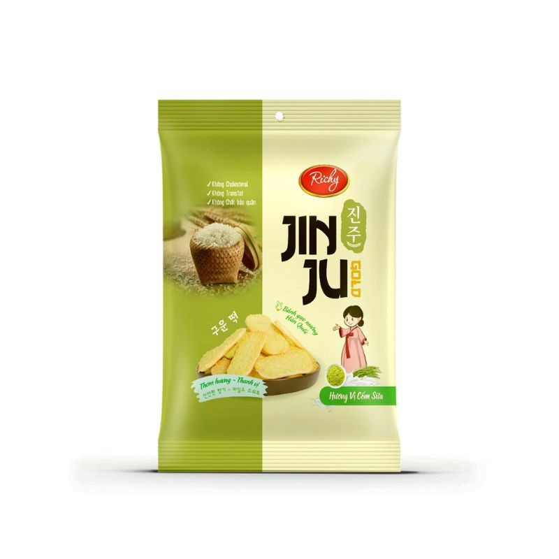 Bánh gạo nướng Jinju Hàn Quốc 145g